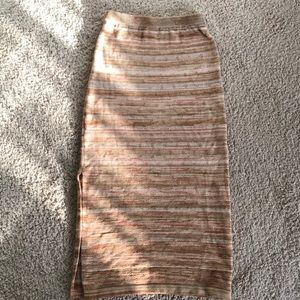 Free People sweater skirt